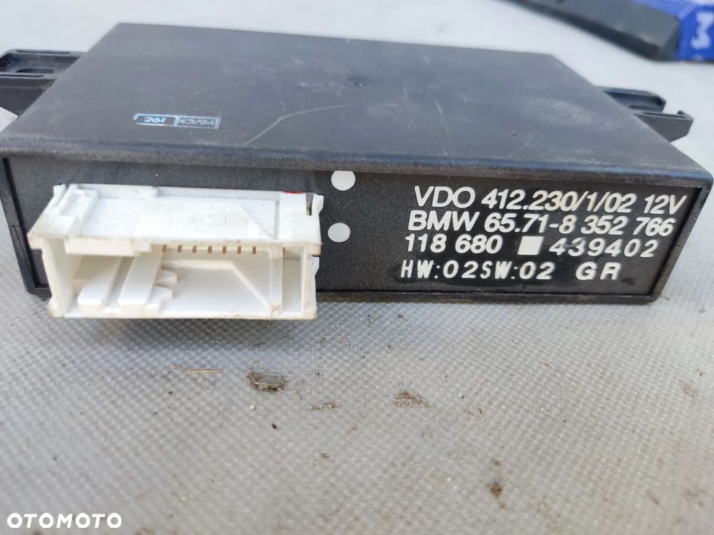 BMW E36 Z3 MODUŁ STEROWNIK TEMPOMATU 8352766 - 2