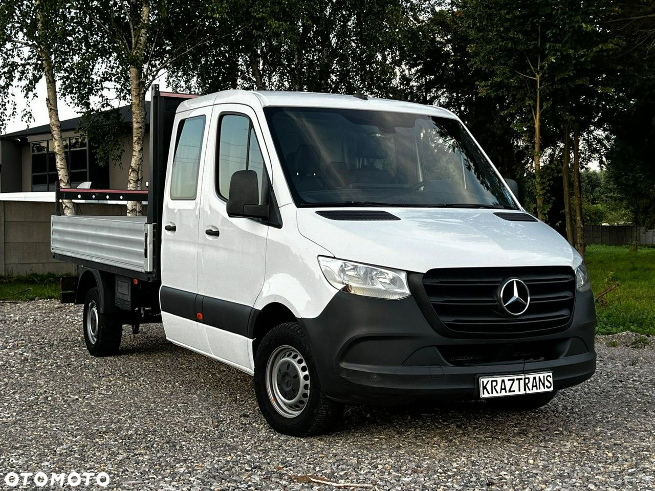 Mercedes-Benz Sprinter 316 CDI automat MAX burtowy skrzynia Doka brygadiera 6-cio miejscowy z Niemiec 3,4m paka 2020 model - 2