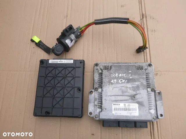 ZESTAW STARTOWY KOMPUTER STACYJKA CZYTNIK BSI RENAULT SCENIC I LIFT 1.9 DCI 99-03 - 23