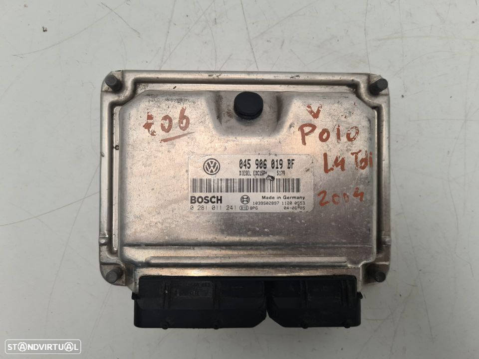 CENTRALINA BOSCH ORIGINAL | REF. 045906019BF 0281011241 | VW VOLKSWAGEN POLO 1.4 TDI; - 2