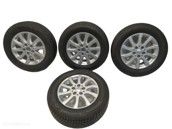 AUDI SKODA SEAT VW 6X15 FELGI ALUMINIOWE R15 5X112 ET43 KOŁA OPONY BRIDGESTONE 195/65 - 1