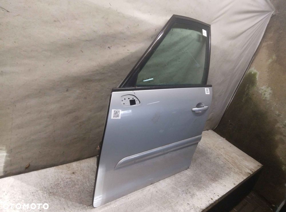 / DRZWI PRZÓD PRZEDNIE LEWE CITROEN C4 GRAND PICASSO EZRC SREBRNE - 3