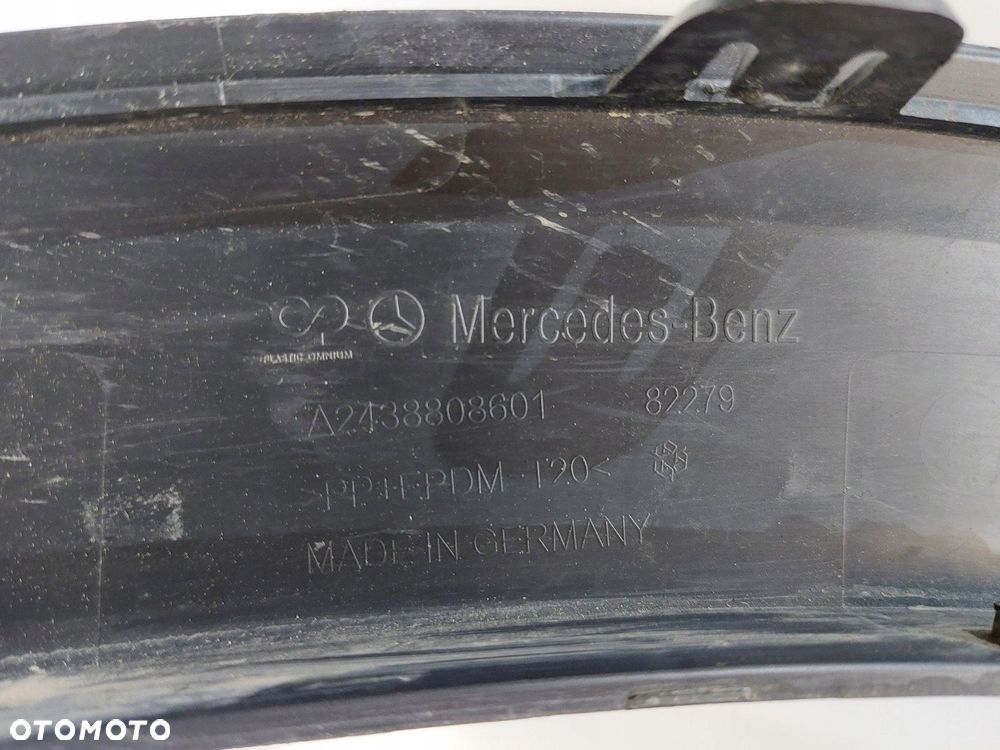 listwa błotnika przód prawy mercedes eqb w243 x243 - 12