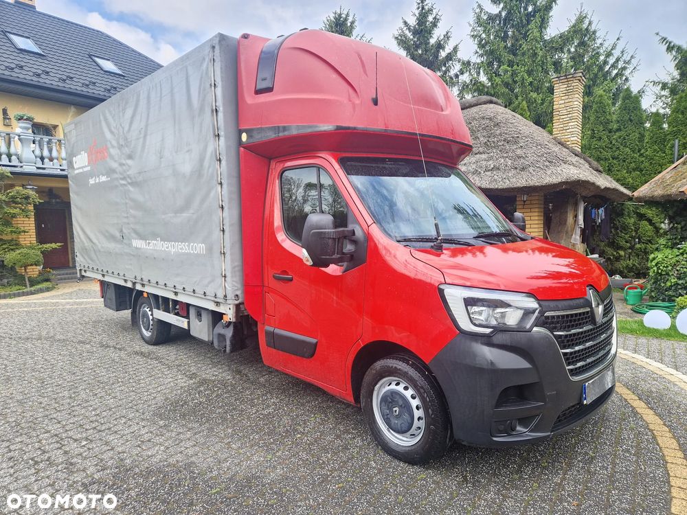 Renault MASTER 2.3 TWIN-CAB (łóżko z tyłu)/PLANDEKA-FIRANKA+10 EP+SALON POLSKA/PIERWSZY WŁAŚCICIEL+GOTOWY DO PRACY O K A Z J A - 1