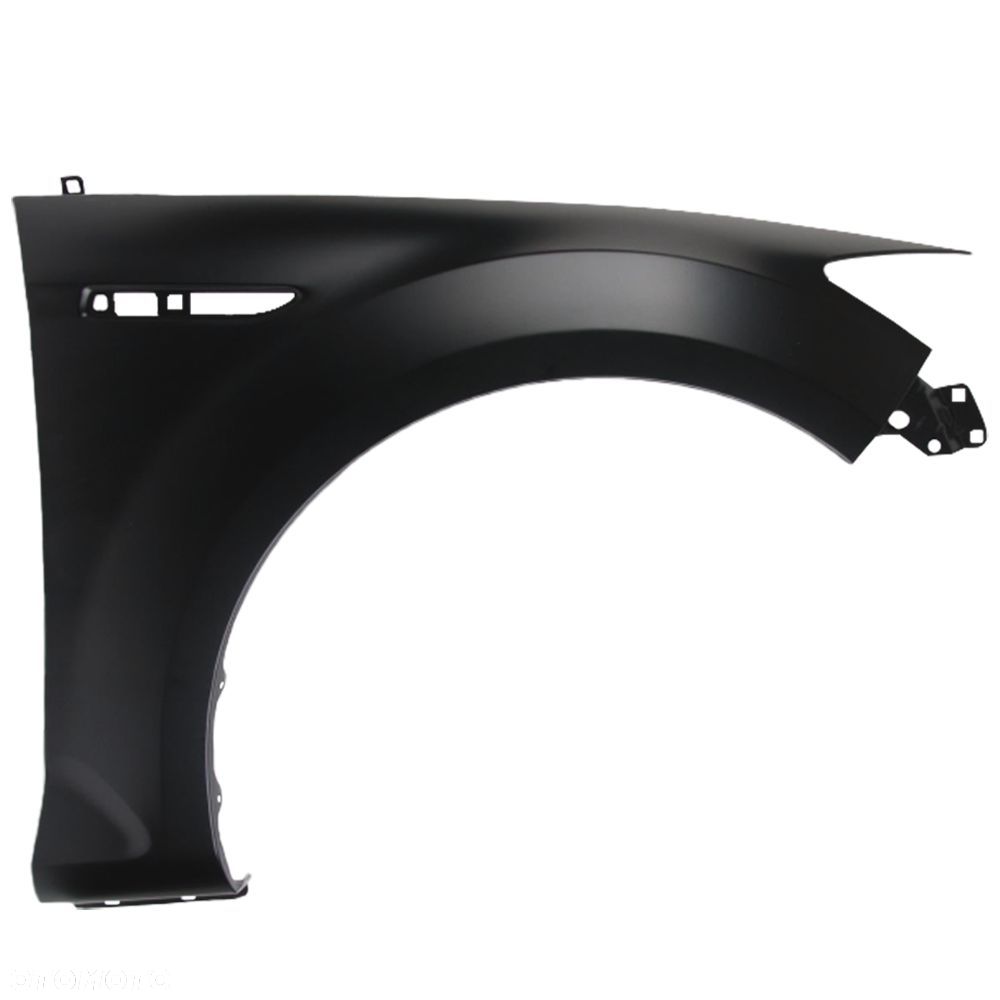 BLU Błotnik FORD MONDEO MK4 IV JAYC prawy czarny 2007-2010 przód Panther Black - 2