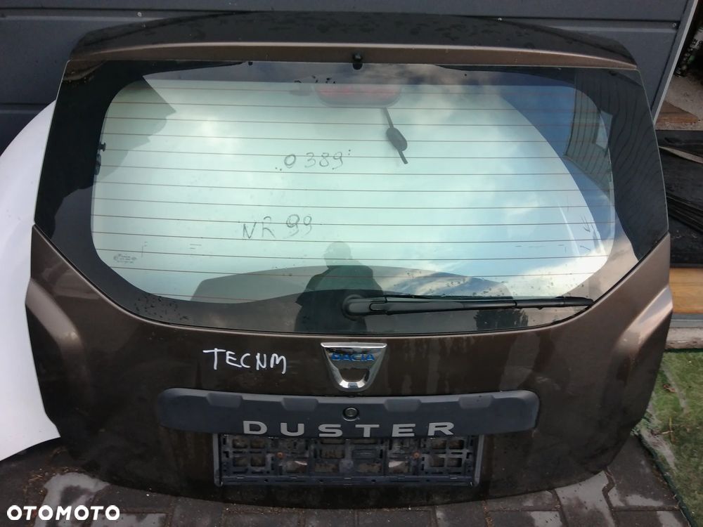DACIA DUSTER KLAPA BAGAZNIKA TECNM STAN BDB PAS TYLNY INNE CZESCI PYTAJ
