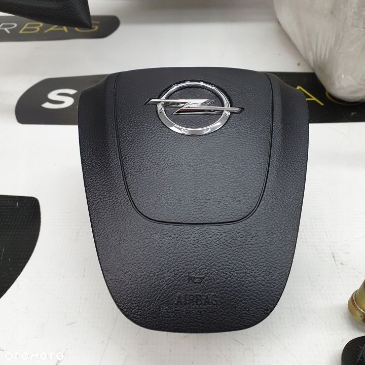 OPEL MOKKA DESKA ROZDZIELCZA KONSOLA KOKPIT PULPIT PODUSZKI AIRBAG AIR BAG PASY KIT SET - 6