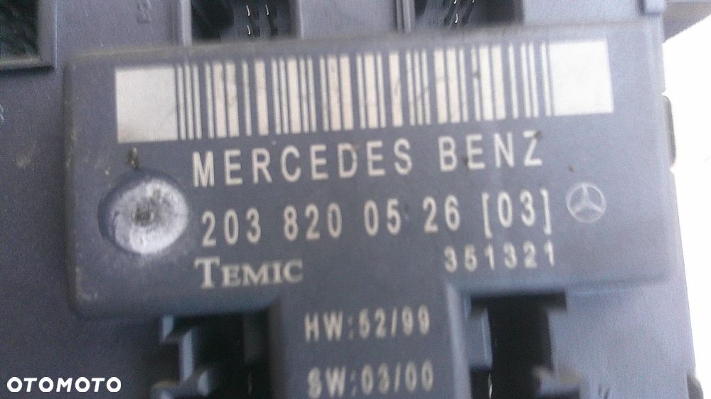 MERCEDES W203 MODUŁ DRZWI LEWY LUB PRAWY - 4