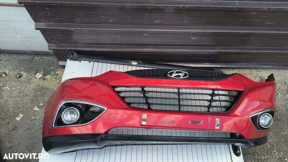 Bara fata completa cu grile si proiectoare hyundai ix35 facelift 2013-2016 - 3