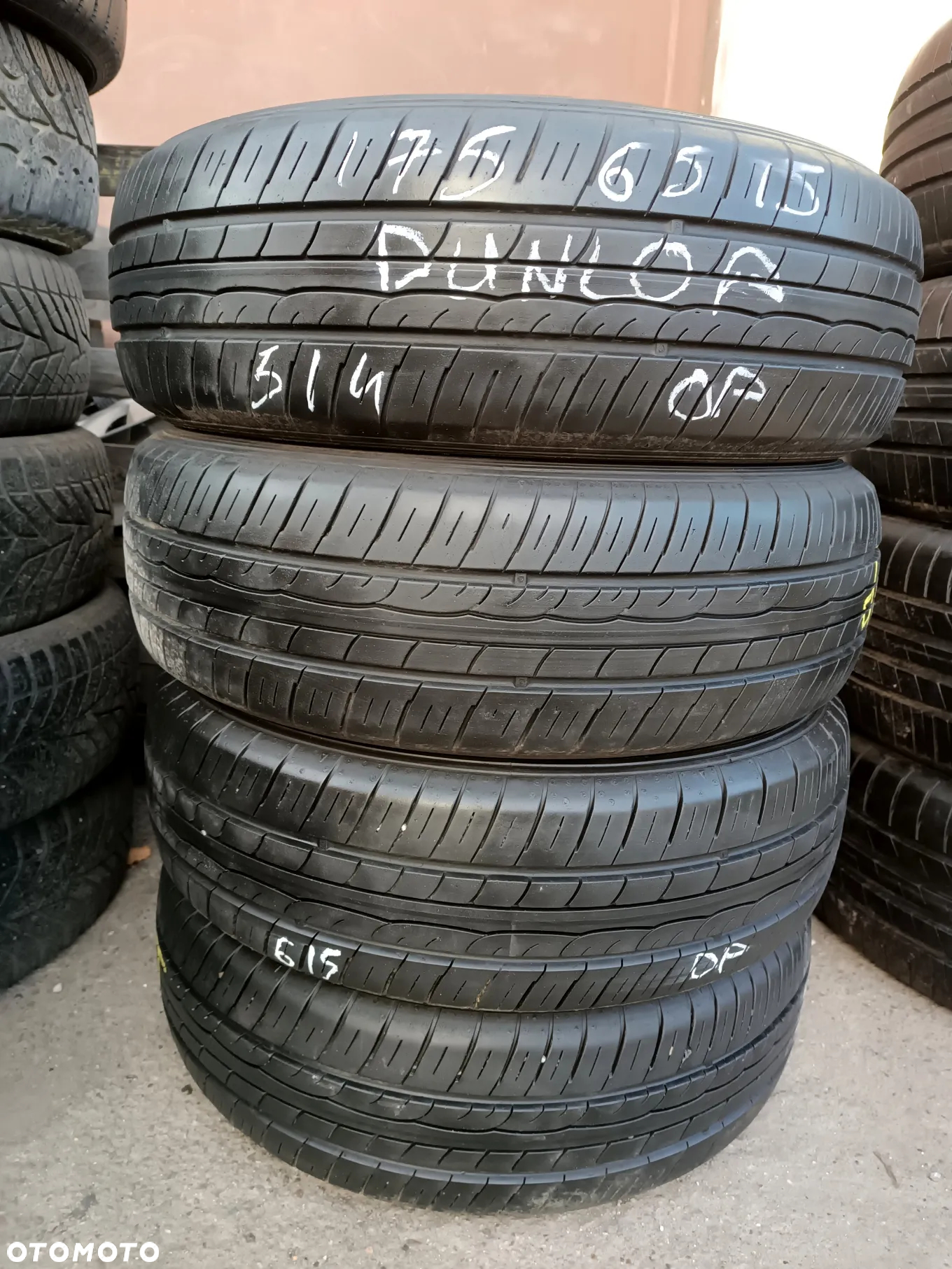 175/65R15 Opony Letnie Lato DUNLOP SP SPORT FASTRESPONSE 5,5mm Legnica ALU-RAD jak 185/60 - 2