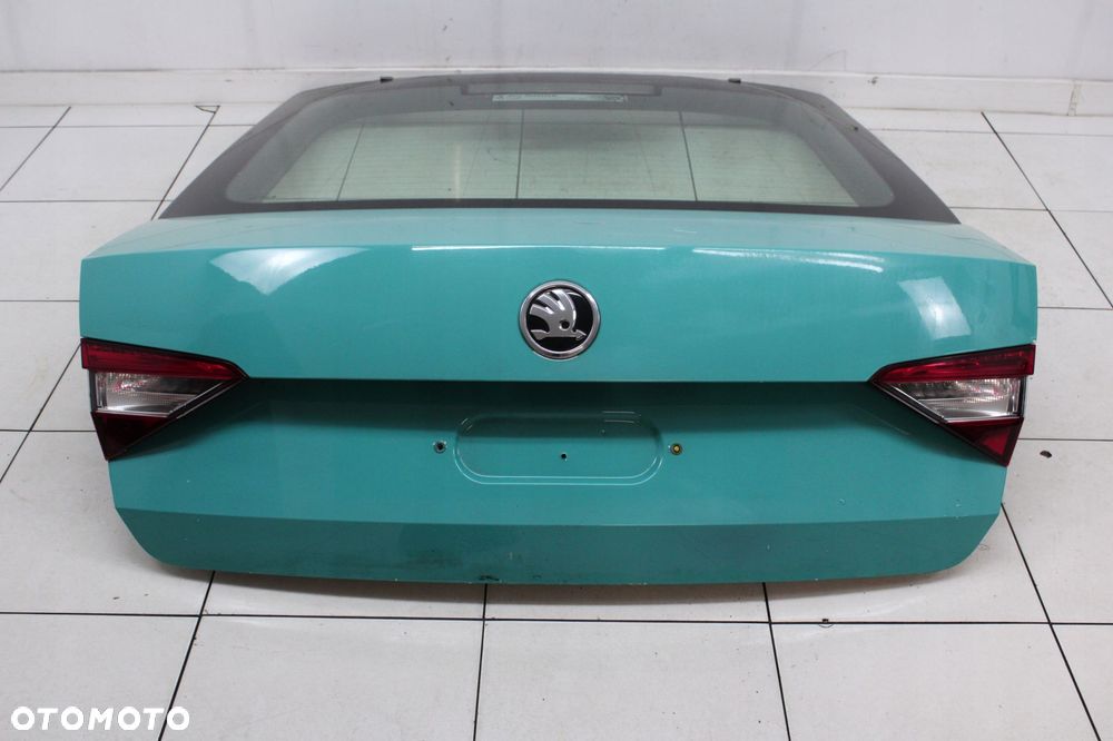 SKODA SUPERB III LIFTBACK HB 2015R- KLAPA BAGAŻNIKA TYŁ TYLNA - 12