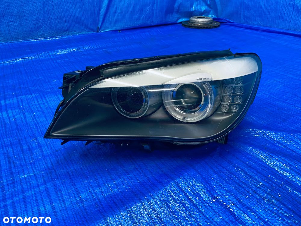 REFLEKTOR LAMPA LEWA PRAWA LEWY PRAWY PRZÓD PRZEDNIA XENON KSENON BI-XENON NIESKRĘTNY BMW 7 F01 F02 PRZEDLIFT 11R ; 7182140 7182139  61337182140 61337182139 ORYGINAŁ EUROPA - 11