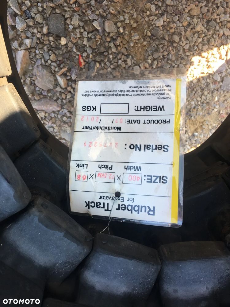Gąsienice do koparki JCB Yanmar Takeuchi Hitachi Kubota CAT Doosan Volvo - 17