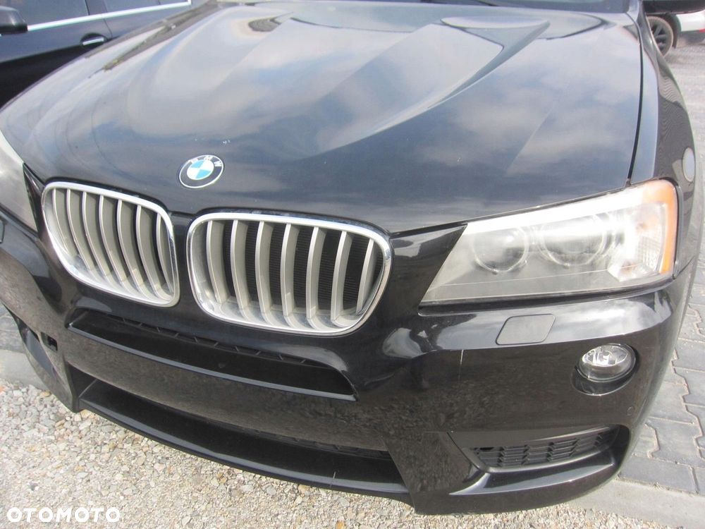 BMW X3 F25 475 BLACK SAPPHIRE MASKA ZDERZAK LAMPY XENON PAS MPAKIET N20 N55 - 1