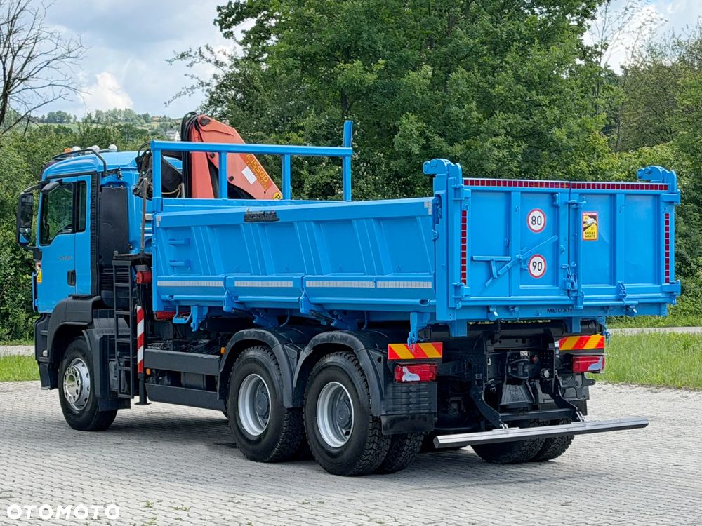 MAN TGS 33.360*Wywrotka 5,00 m + PALFINGER PK 15500 + PILOT + BORDMATIC*6x4 - 7