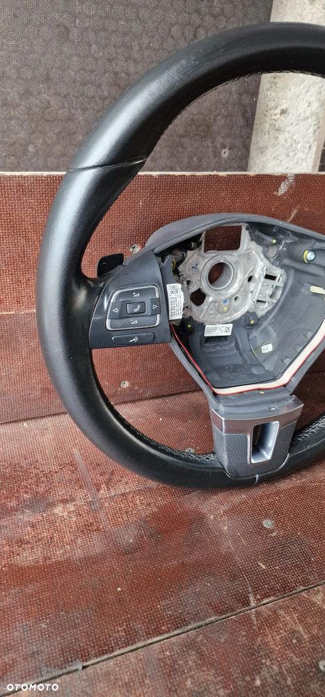 KIEROWNICA Skóra MULTIFUNKCJA 3C8419091BF VW PASSAT B7 Sharan GOLF VI - 2