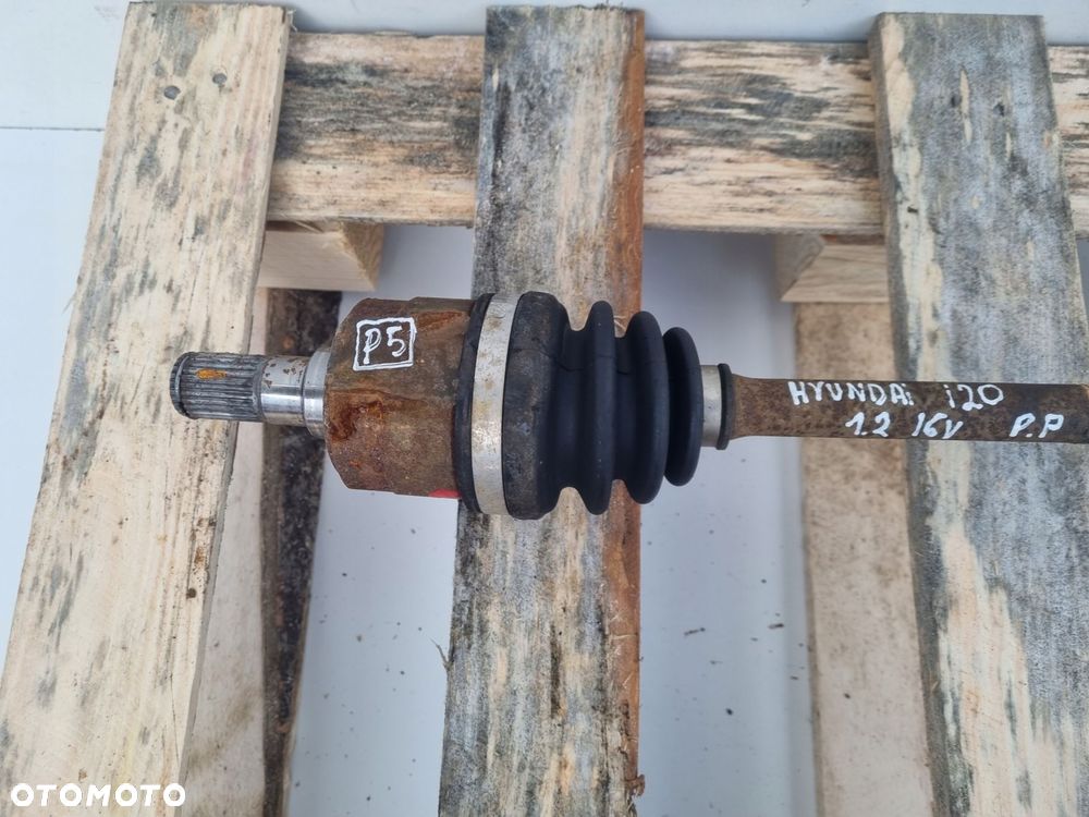 PÓŁOŚ Hyundai I20 1.2 16V PRAWA PRZEDNIA _ półośka prawy przód Manual - 2