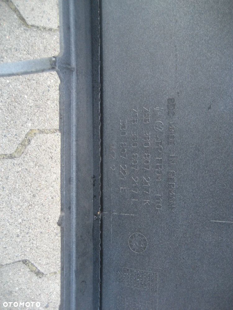 vw passat b5 lift 01-04r zderzak przedni spoiler 3b0807221e - 13