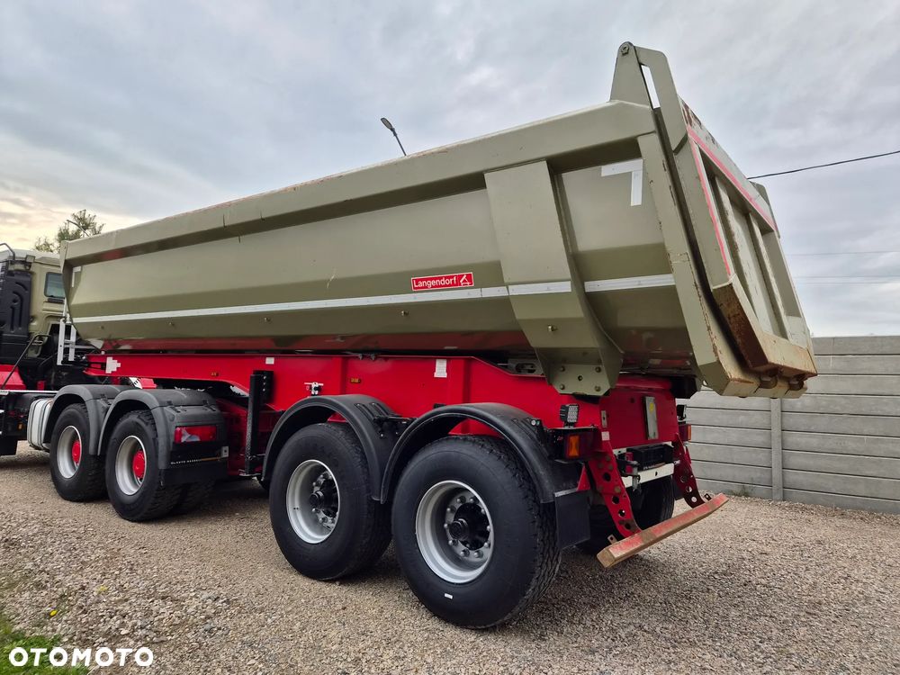 Langendorf SKS-HS 18/26 2 osiowa Naczepa Wywrotka Stalowa - 4