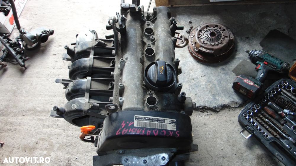 Motor 1.4 benzina,16 valve,VW Polo,Seat ibiza,Skoda fabia COD BBZ an 2003 - 2