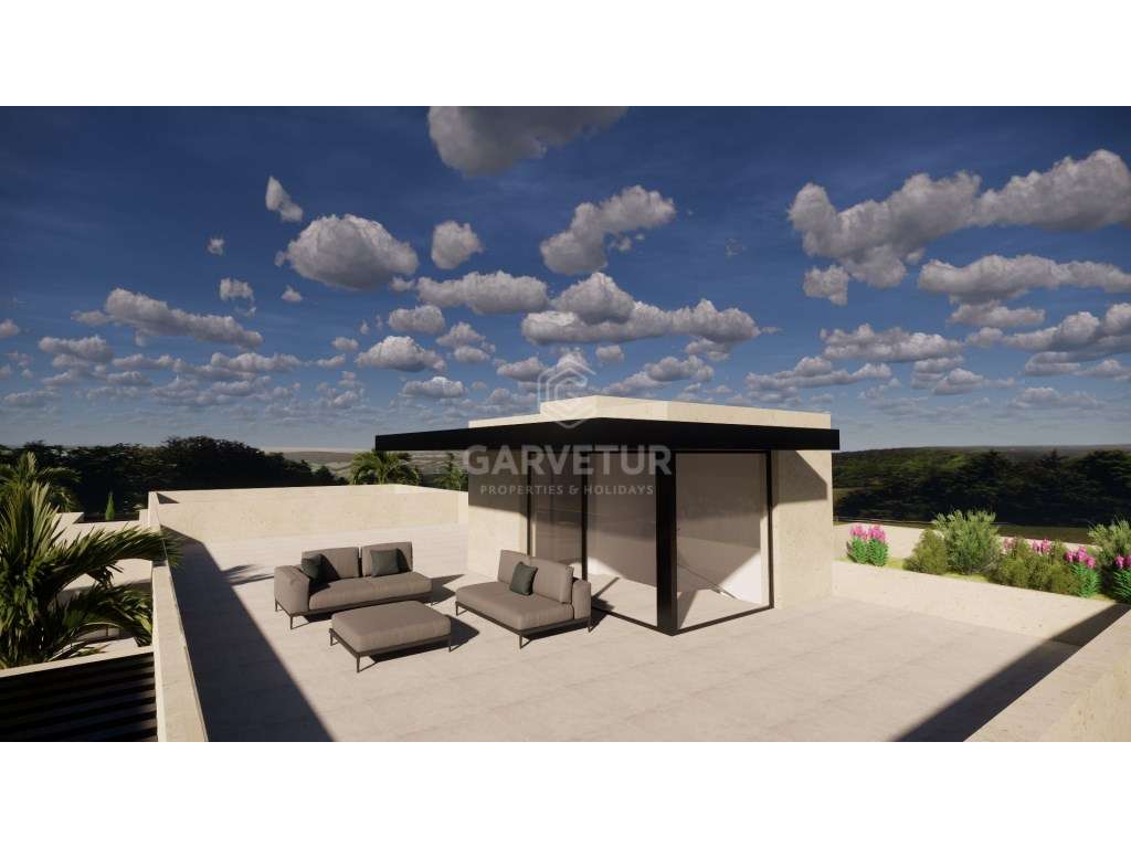 Excelente projeto de uma moradia isolada T5 de arquitetura contempo... - Grande imagem: 3/12