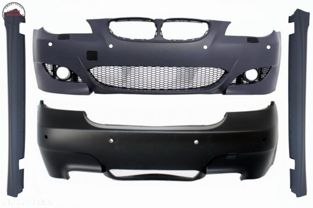 Body Kit BMW Seria 5 E60 (2003-2007) M5 Look cu Praguri laterale- livrare gratuita - 1