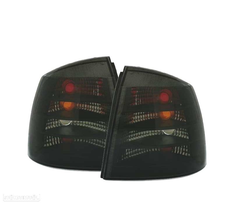 FAROLINS TRASEIROS OPEL ASTRA G 97-04 ESCURECIDOS - 1