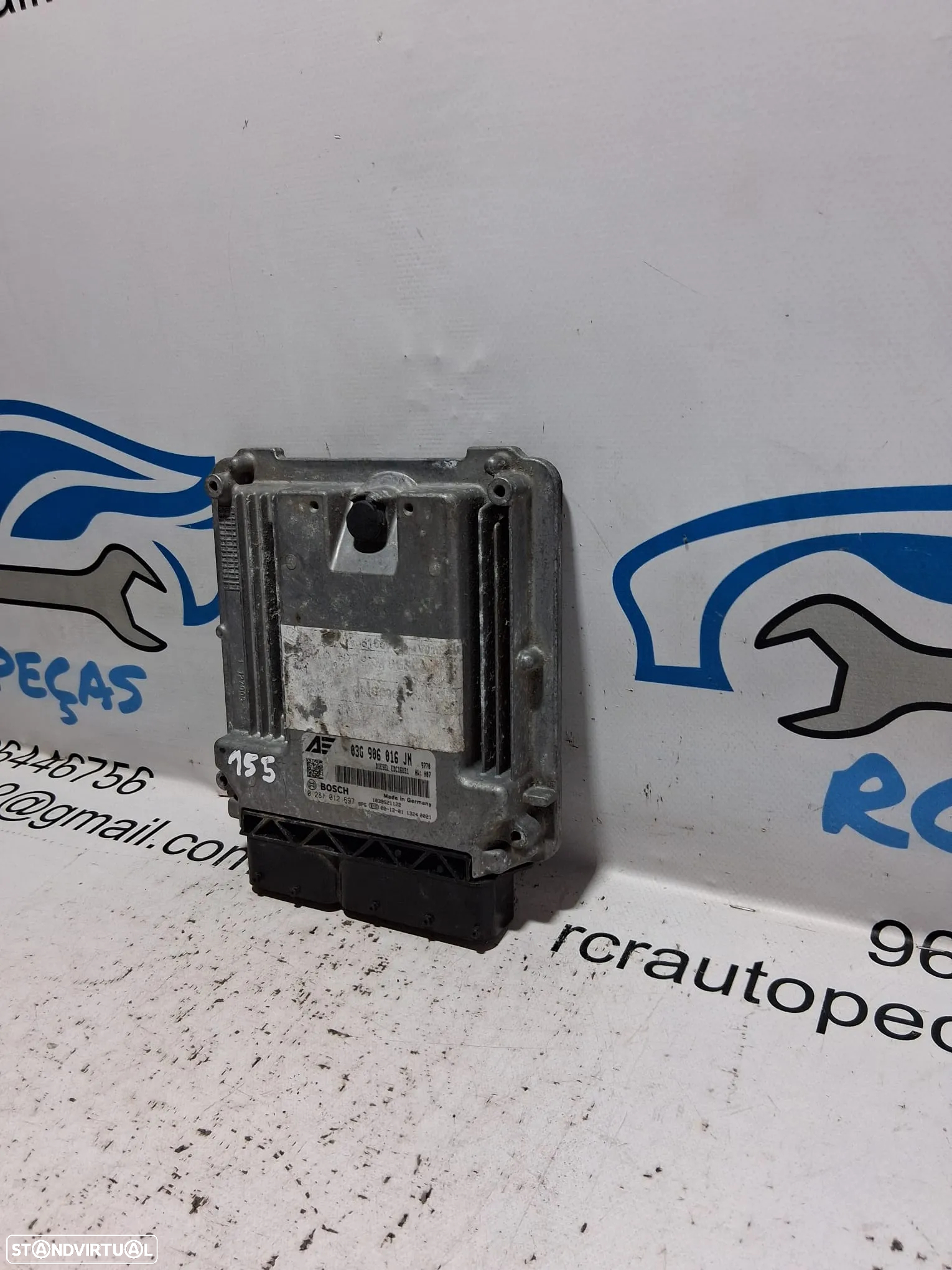 .Centralina Motor Bosch VW VAG Seat Alhambra 2.0 TDi BRT 03G 906 016 JN / 0 281 012 697 - 5