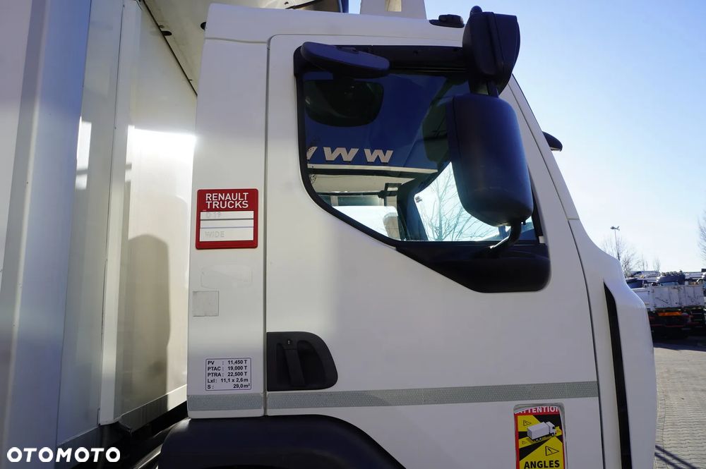 Renault D19 Wide 4x2 E6 / Chłodnia Lamberet 22 EPAL / Multitemperatura / Carrier Supra 1250 MT - 12