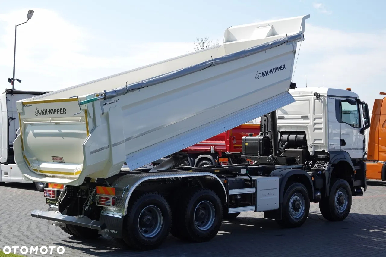 MAN TGS 41.480 / 8X8 / WYMIEŃ SWÓJ STARY NA NOWY / WYWROTKA TYLNOZSYPOWA / KH-KIPPER / MANUAL / FABRYCZNIE NOWA - 2024 R / DOSTĘPNY OD RĘKI - 7
