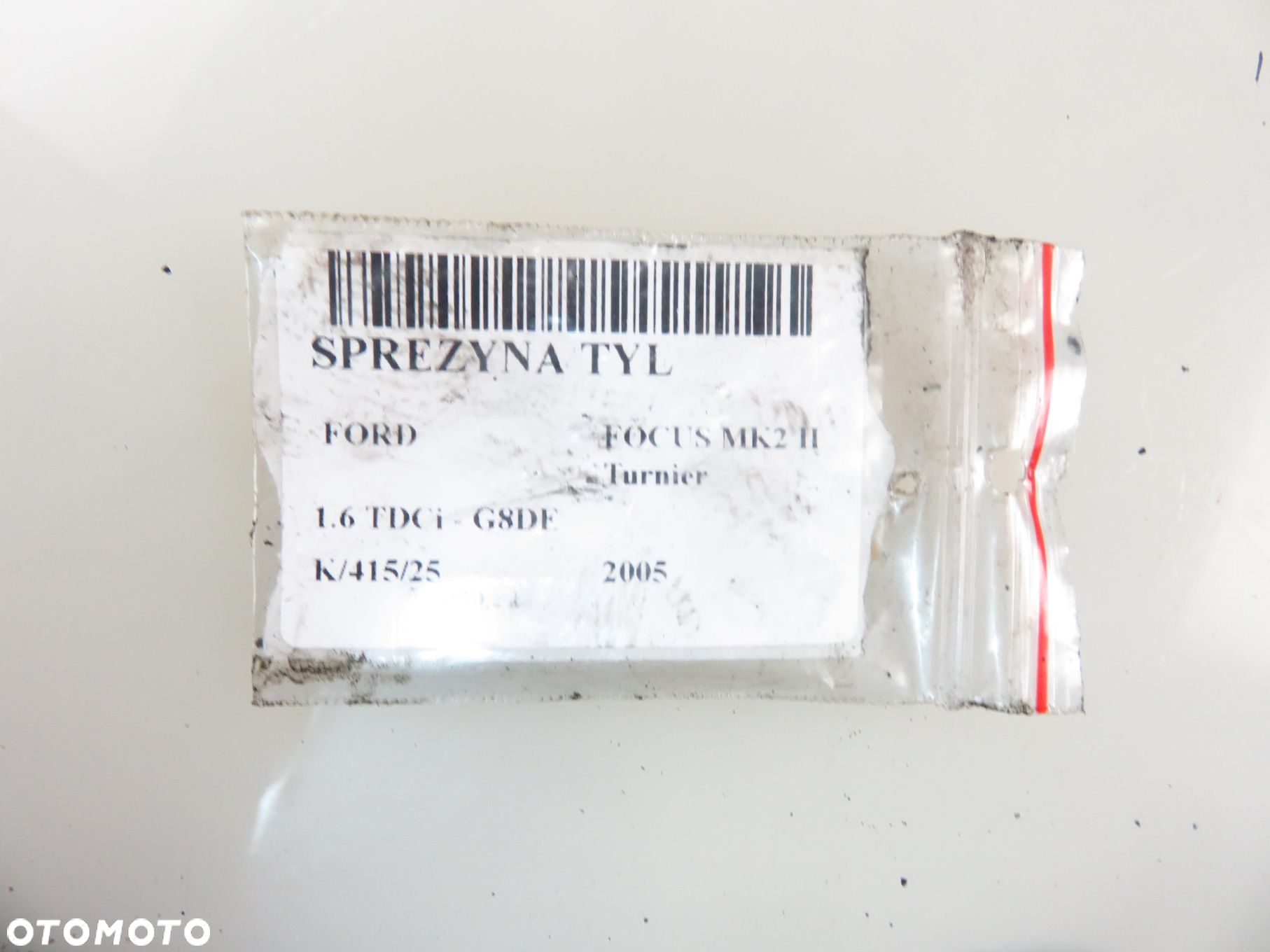 SPRĘŻYNY TYŁ FORD FOCUS MK2 KOMBI - 6