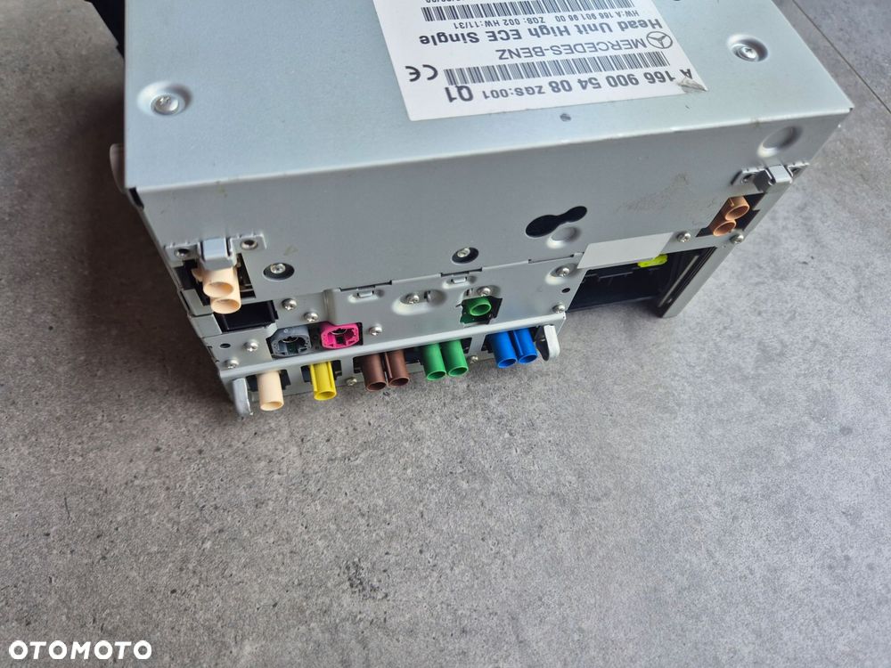 radio cd nawigacja mercedes ml w166 1669005408 - 3