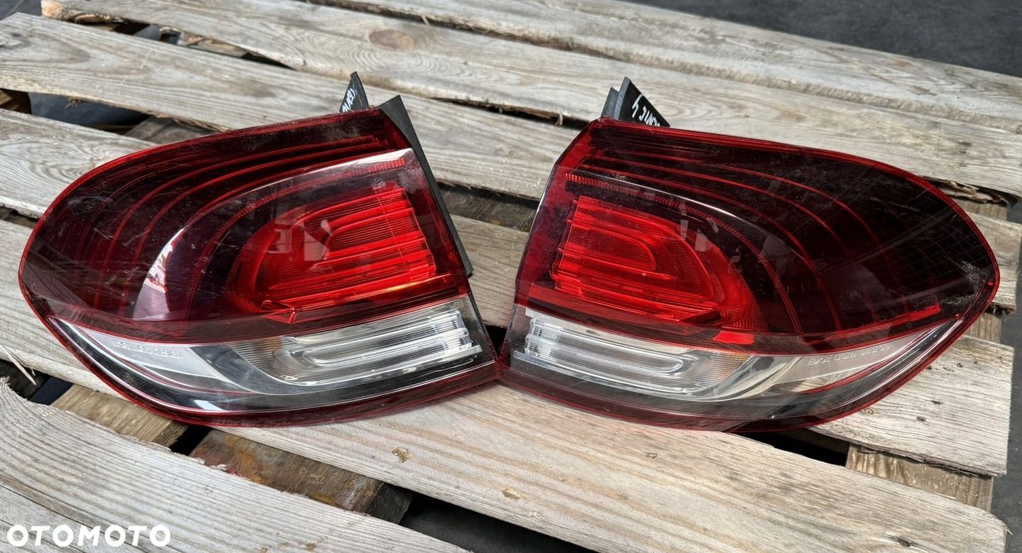 RENAULT SCENIC IV LAMPA TYŁ LEWA PRAWA ORYGINAŁ LED 265550644R 265505180R - 1