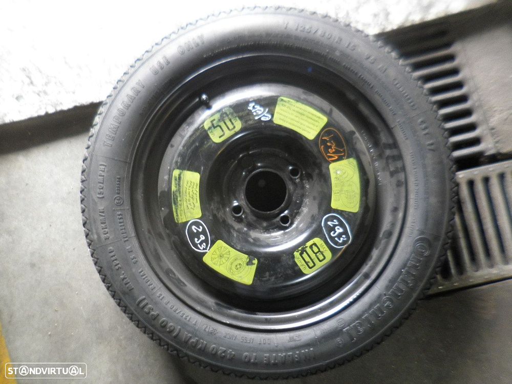 Roda Suplente Rods293 CITROEN C ELYSEE 2017 1.6 BLUEHDI 99CV 4P BRANCO 64.9MM 4X108 1258015 ET15 - 1