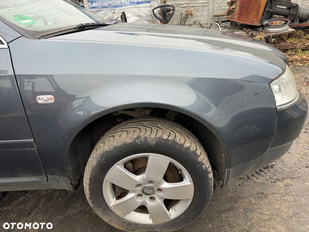 PRZÓD KOMPLETNY ZDERZAK PAS MASKA BŁOTNIK AUDI A6 C5 LIFT LX7Z - 6