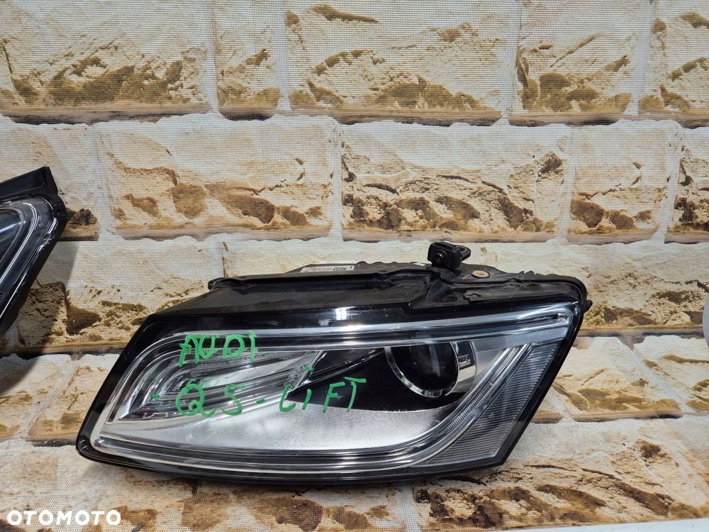 audi q5 8r0 lift xenon skrętny z led europa lewa lampa