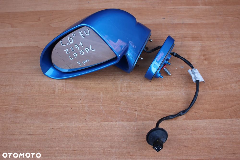 LUSTERKO LEWY PRZÓD LEWE PRZEDNIE CORSA D OPC Z291 EUROPA 5 PIN