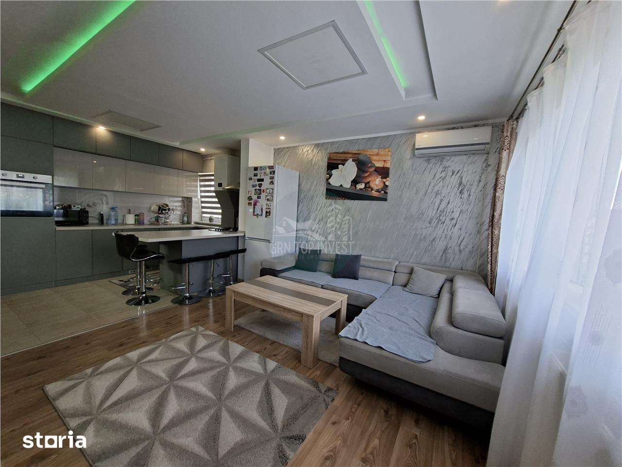Apartament modern 3 camere 2 balcoane parcare zona Pictor Brana — fotografia 1