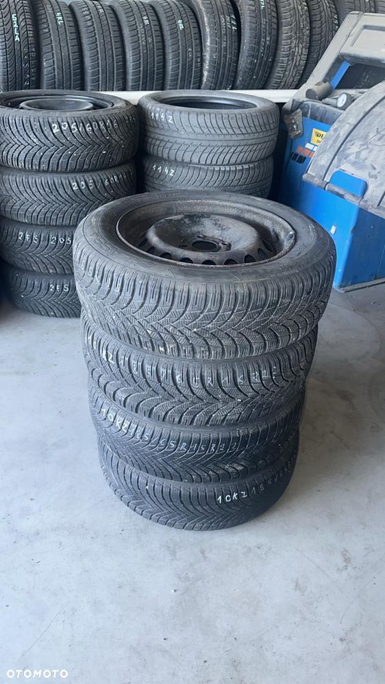4szt Koła 15" 4x100 ET40 Renault Megane Clio Dacia 185/65R15 2022 Zima M+S 10KZ - 1