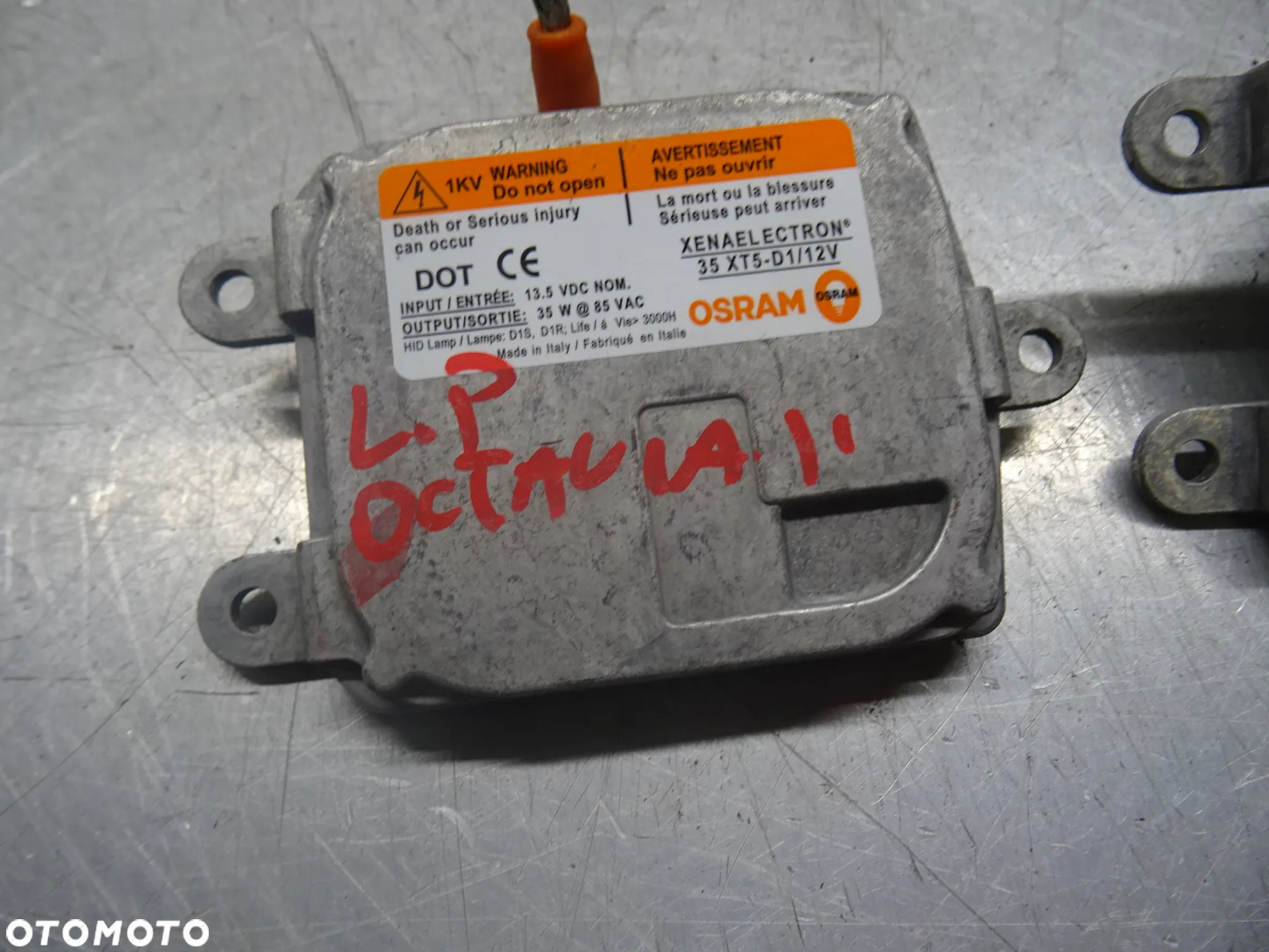 SKODA OCTAVIA II 04-08 VRS PRZETWORNICA XENON - 3