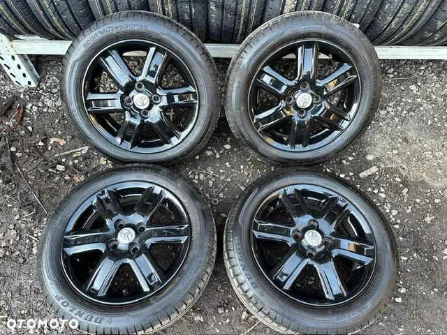 Felgi Aluminiowe Toyota 4x100 15" czarny połysk Aygo Yaris - 1