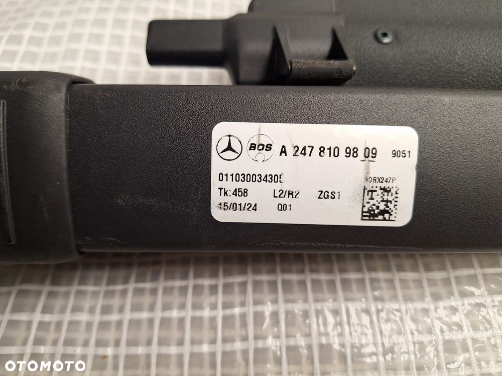 roleta bagaznika mercedes glb x247 w247 a247 2019- a2478109809 orginal demontaz - 5