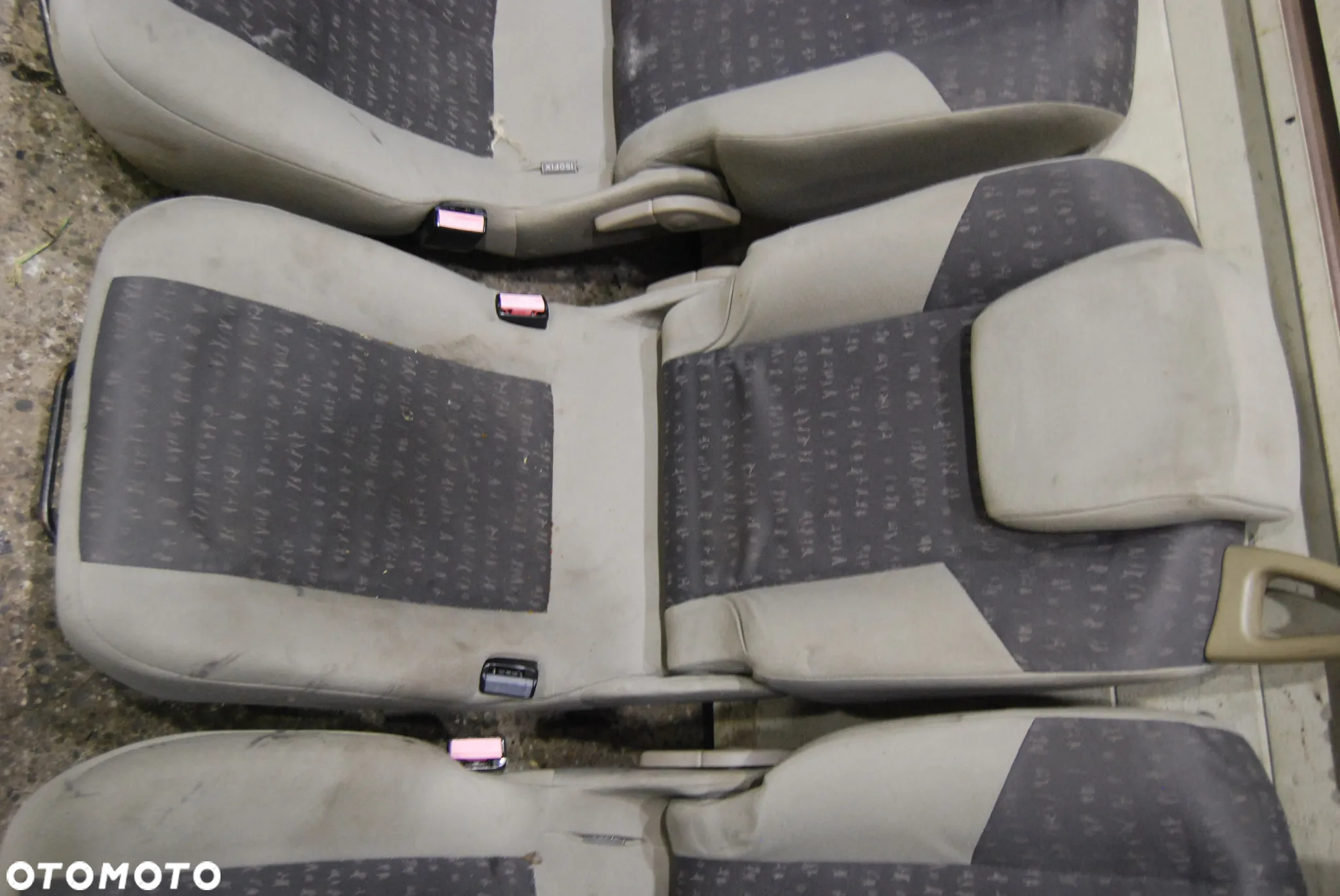 FOTEL FOTELE 2 I 3 RZĄD RENAULT MEGANE SCENIC II - 3