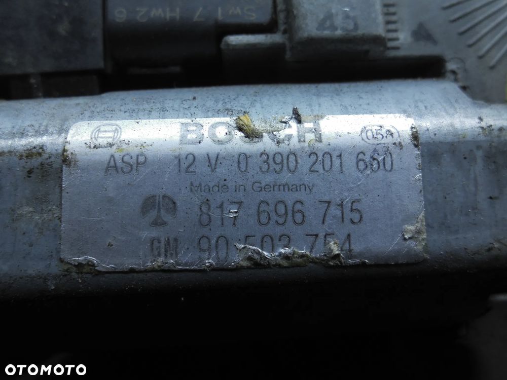 OPEL VECTRA B ASTRA G SILNICZEK SZYBERDACHU 90503754 - 2