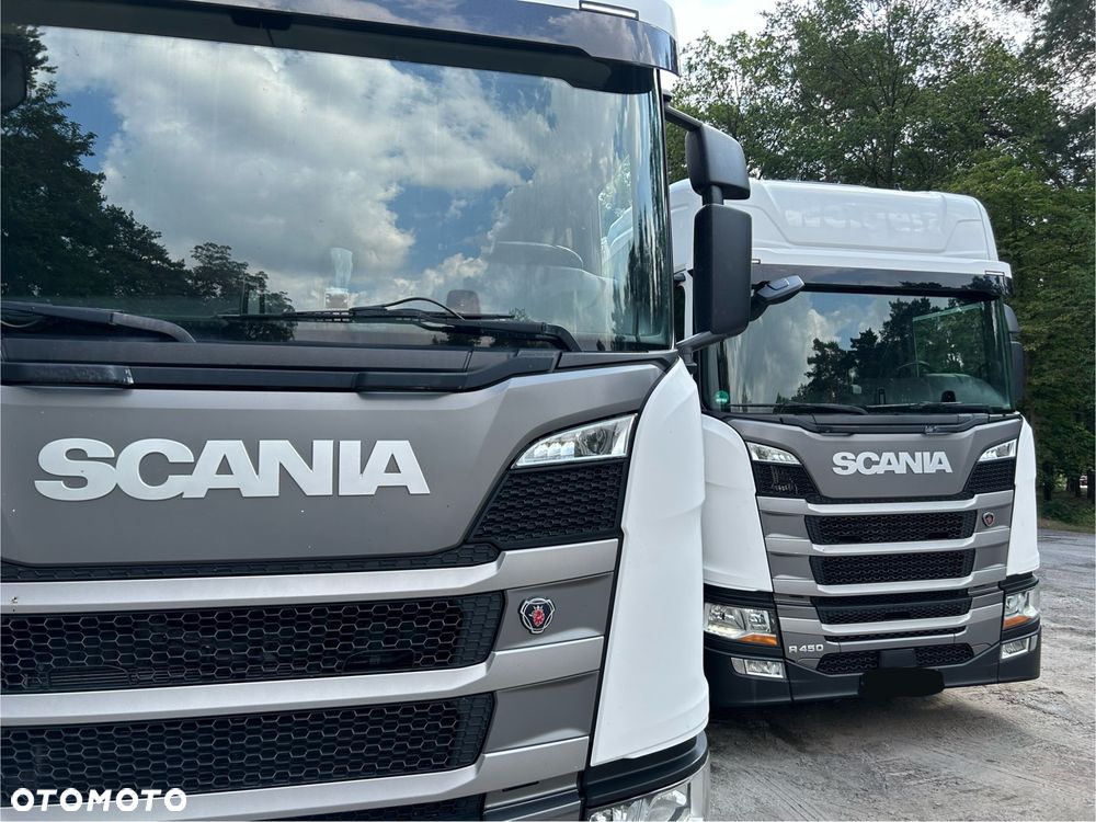 Scania R450 NAUKA JAZDY RETARDER  STANDARD 7300kg / DOBRA POD WYWROTKĘ / KLIMA POSTOJOWA z Niemiec HYDRAULIKA - 35