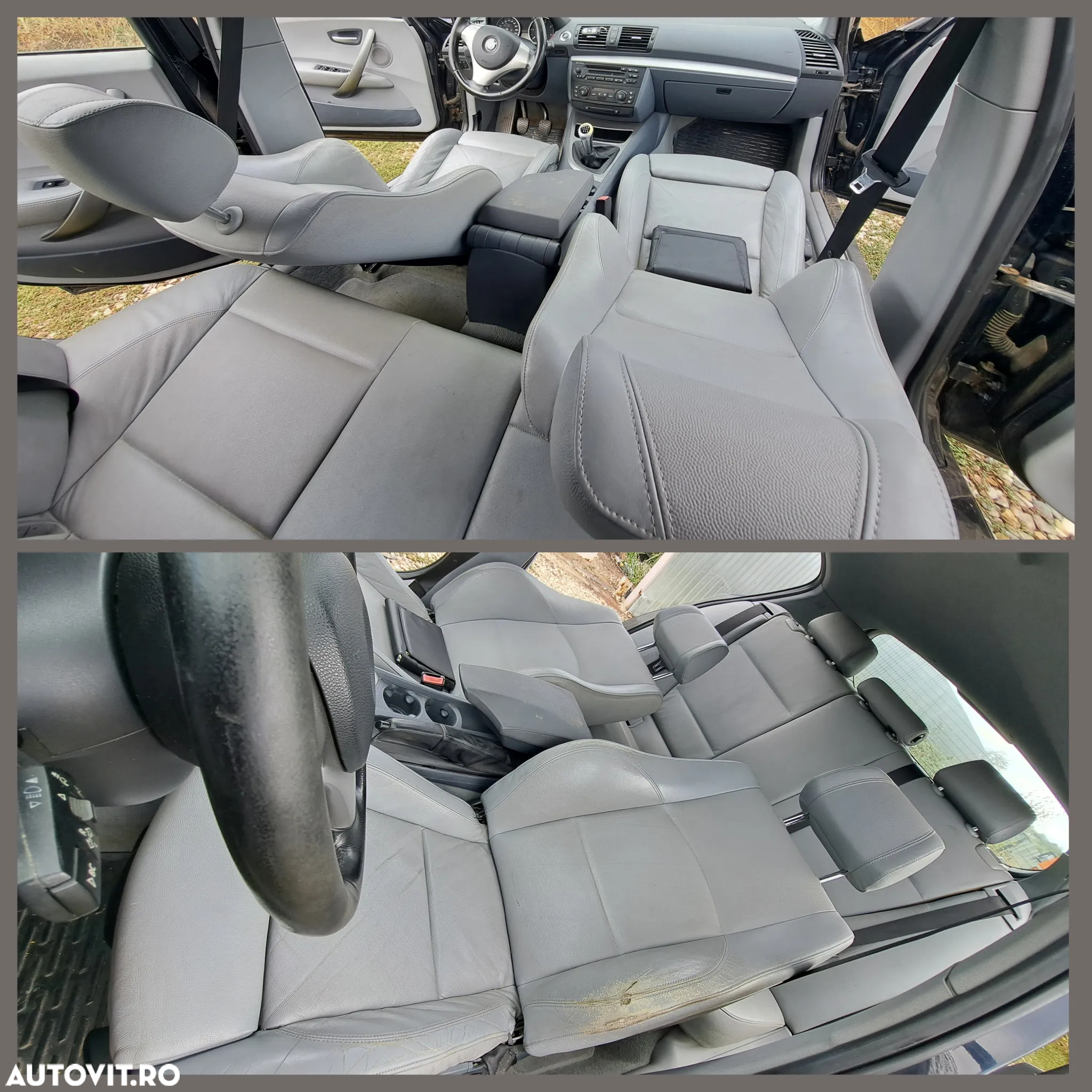 Piese BMW 120d E87 2006 motor M47 163cp diesel motor cutie viteze manuala grup spate caseta directie injectoare turbina compresor ac bara aripa usa scaun bancheta - 7