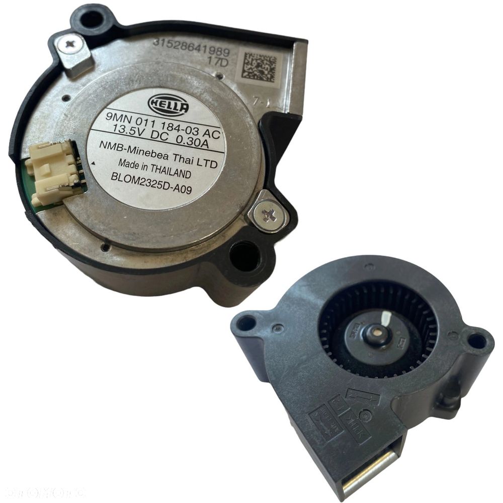 WENTYLATOR LAMPY LEWY LED Matrix wentylatorek Audi A6 A7 A8 Q5 4G0907463A - 3