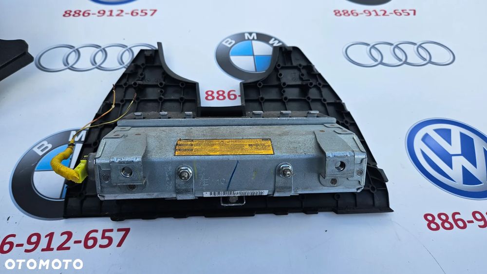 TOYOTA COROLLA VERSO II 2 2004- Poduszka powietrza kierowcy pasażera Kolanówka Airbag Pasy bezpieczeństwa prawy lewy Sterownik airbag EUROPA - 9