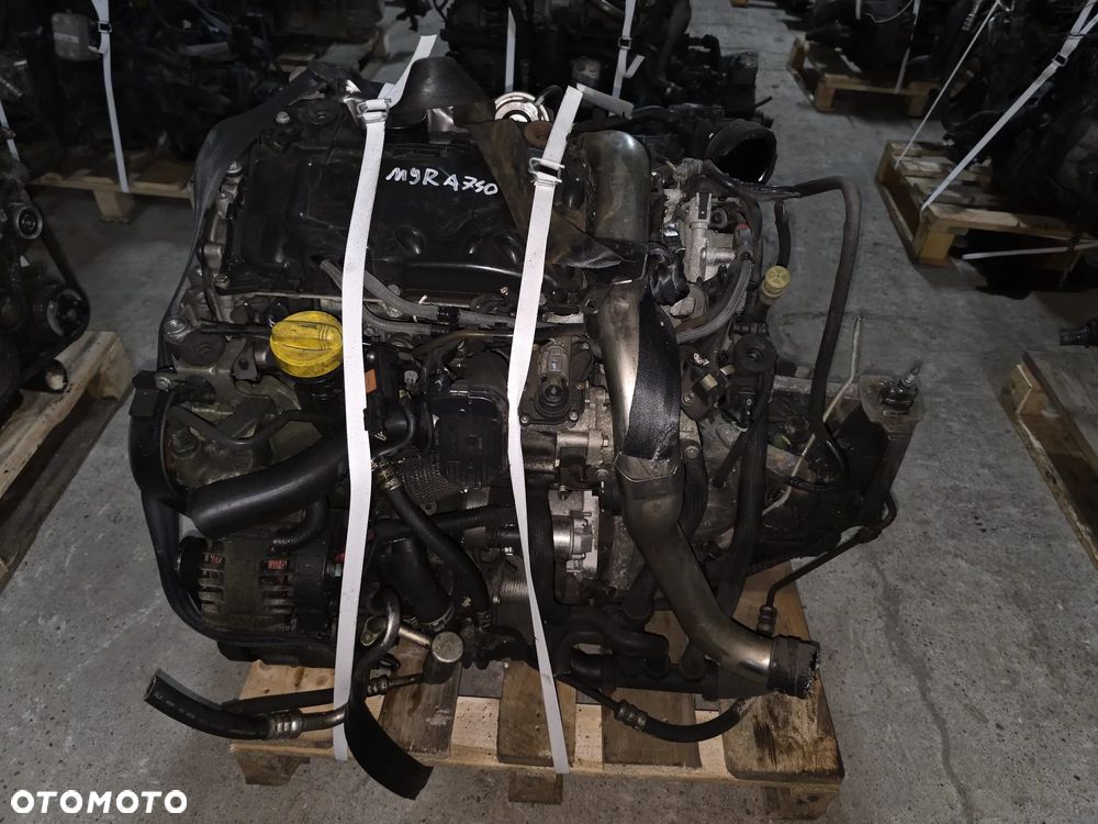 Renault/Nissan M9R740/M9RA740 2.0 dci diesel silnik z pełnym osprzętem kompletny gotowy do montażu - 4