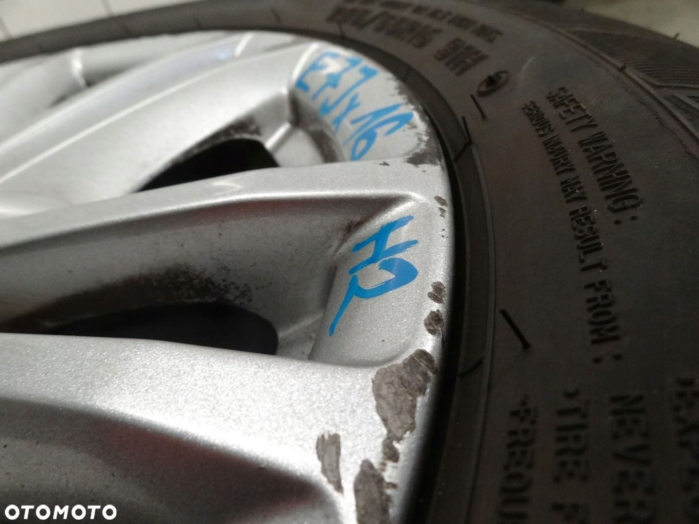 FORD KOŁA FELGI ALUMINIOWE E7Jx16H2 ET50 FALKEN EUROALL SEASON 205/55 R16 - 8